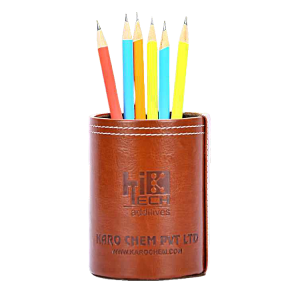 Promotional Pen Stand ECO TAN
